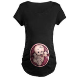 O-neck Maternity Clothes