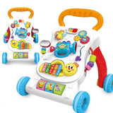 Educational Music Adjustable Baby Walker