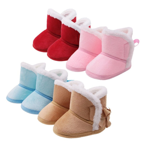 Pretty Warm Newborn Baby Girls Shoes