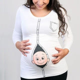 Cute Pregnant Maternity T Shirts