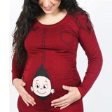 Cute Pregnant Maternity T Shirts