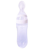 Spoon Silicone Feeding Bottle