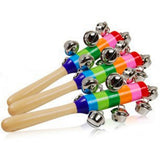 Baby Wooden Rattle Rainbow